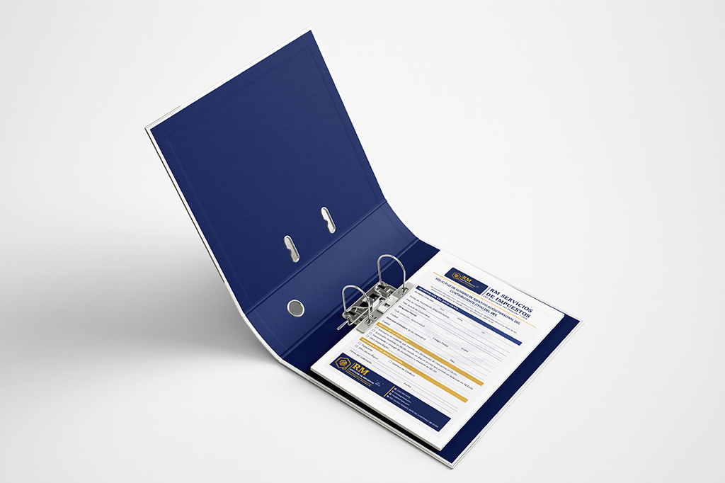 Professional Corporate Document Folder