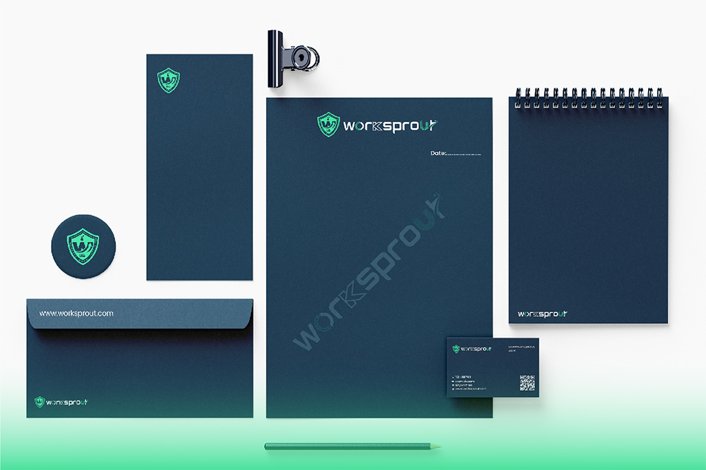 Corporate Stationery Mockup Set