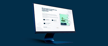 Desktop Website Layout Preview Design