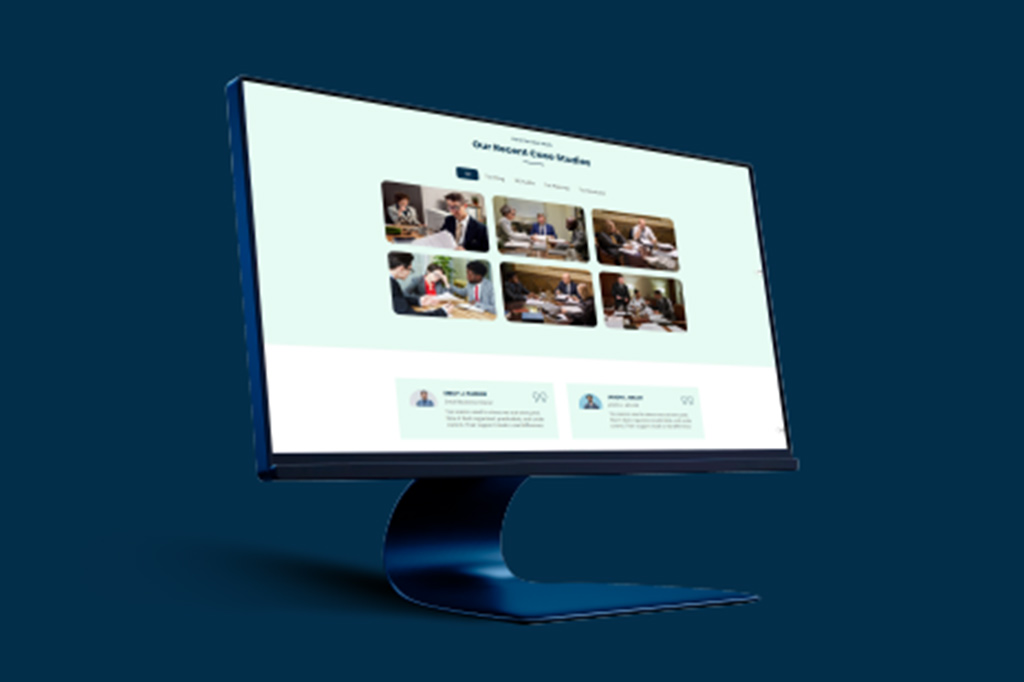 Desktop Computer System Overview Display