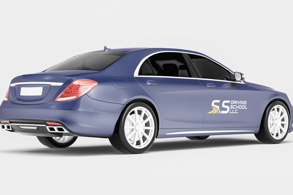 Branded Training Vehicle Mockup