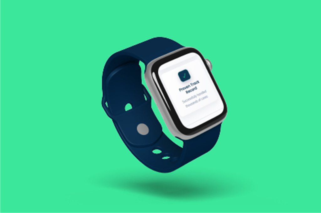 Smartwatch Monitoring Setup Interface Design