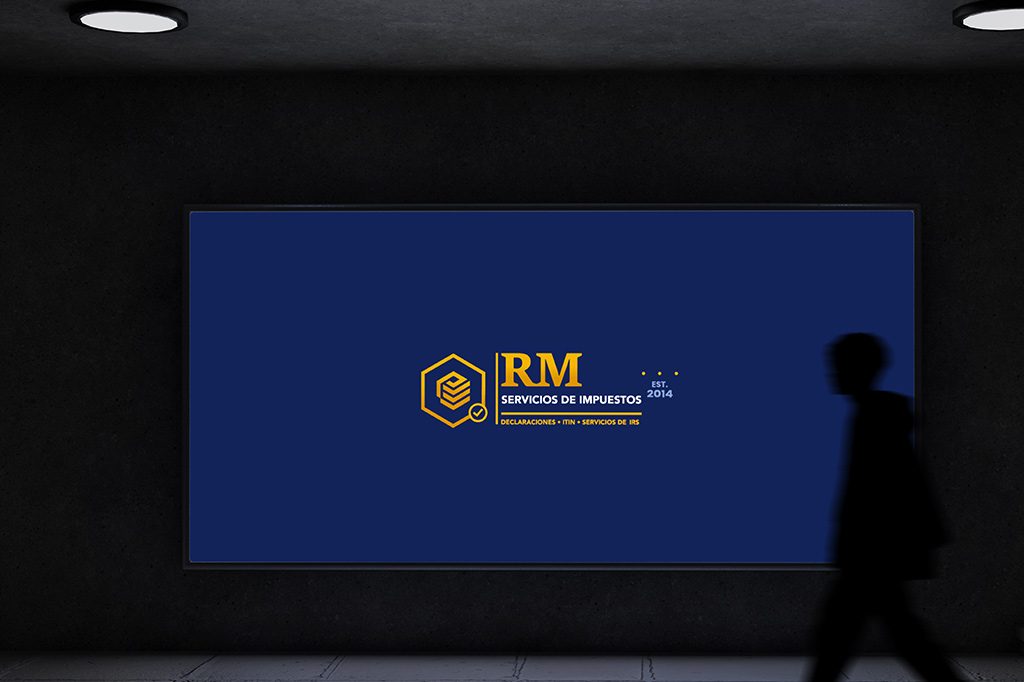 Corporate Logo Wall Display