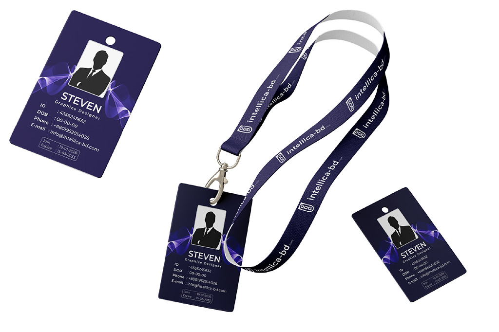 Professional Staff ID Badge Design